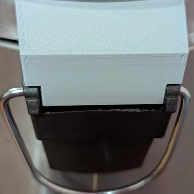 Bản lề nắp thay thế cho thùng rác Morgan 30L Stainless Steel Pedal Bin