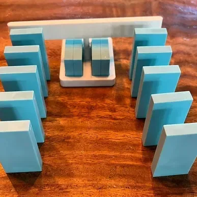 Domino Spinner - Phụ kiện xoay domino ấn tượng bằng in 3D