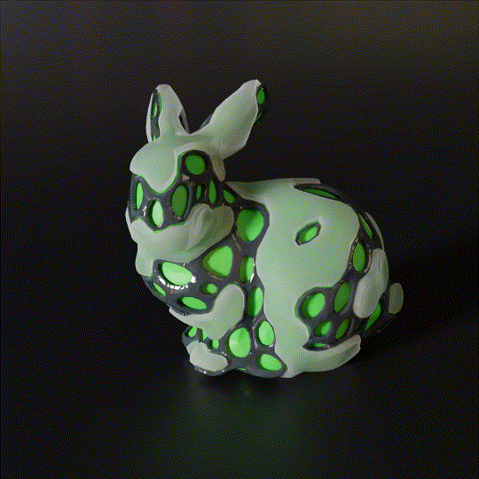 Stanford Bunny: Chú Thỏ Phục Sinh Voronoi Vũ Trụ - Thumbnail 3