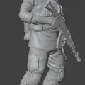 Mô hình 3D chiến binh đặc nhiệm Spetsnaz VDV Airborne 2025 - Thumbnail 3
