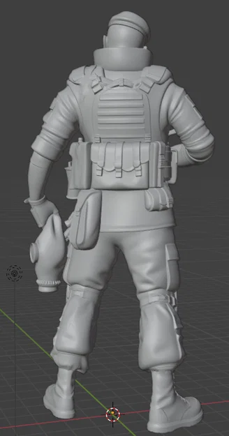 Mô hình 3D chiến binh đặc nhiệm Spetsnaz VDV Airborne 2025 - Image 4