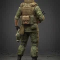 Mô hình 3D chiến binh đặc nhiệm Spetsnaz VDV Airborne 2025 - Thumbnail 6