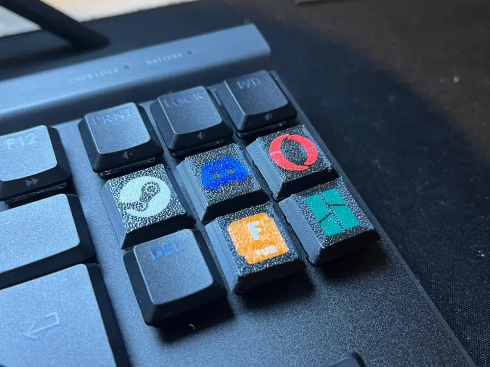 Nút bàn phím tùy chỉnh Logitech G515: Tự tạo Keycaps logo đ… 1