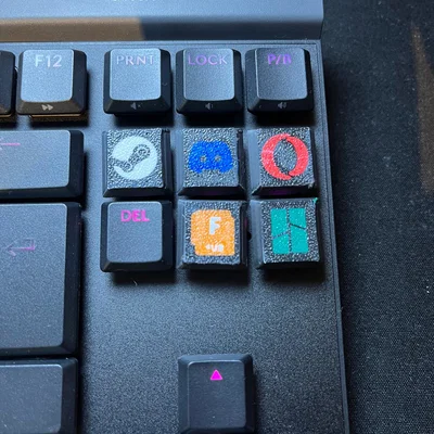 Nút bàn phím tùy chỉnh Logitech G515: Tự tạo Keycaps logo độc đáo