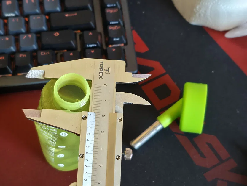 Bình nước 330ml tự in cho chuột hamster, rat - Image 2