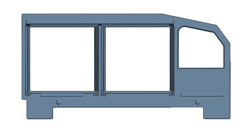 Khung MIP máy bay A320 - Tấm ốp hông bên ghế phụ (FO Side Panel) - Image 1