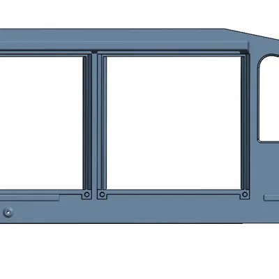 Khung MIP máy bay A320 - Tấm ốp hông bên ghế phụ (FO Side Panel)