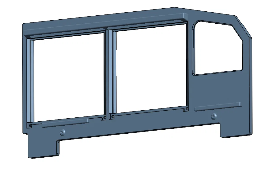 Khung MIP máy bay A320 - Tấm ốp hông bên ghế phụ (FO Side Panel) - Image 2