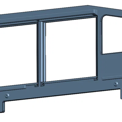 Khung MIP máy bay A320 - Tấm ốp hông bên ghế phụ (FO Side Panel)