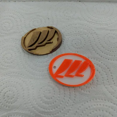 Móc khóa logo Lifan - Tự in 3D cá tính và đẳng cấp