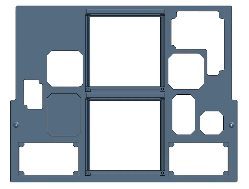 Khung MIP EICAS Panel cho máy bay A320 - Image 1