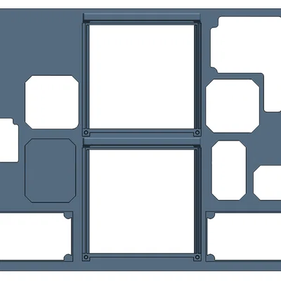 Khung MIP EICAS Panel cho máy bay A320