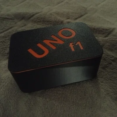 Hộp đựng bài UNO phiên bản F1 in 3D cực chất