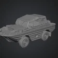 Mô hình xe lội nước GAZ 46 Liên Xô 1954 in 3D chi tiết - Thumbnail 1