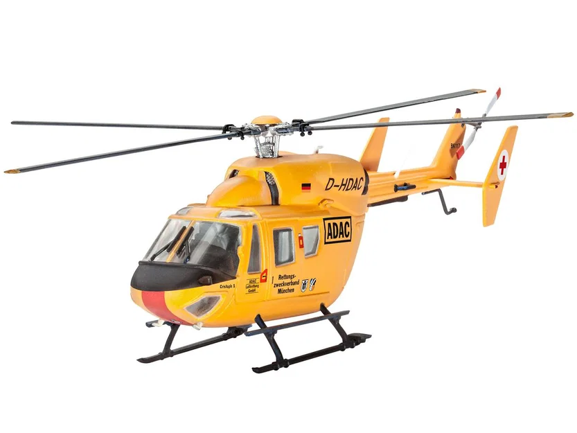 Mô hình trực thăng cứu hộ ADAC Rescue Helicopter - File in 3D đẹp - Image 2