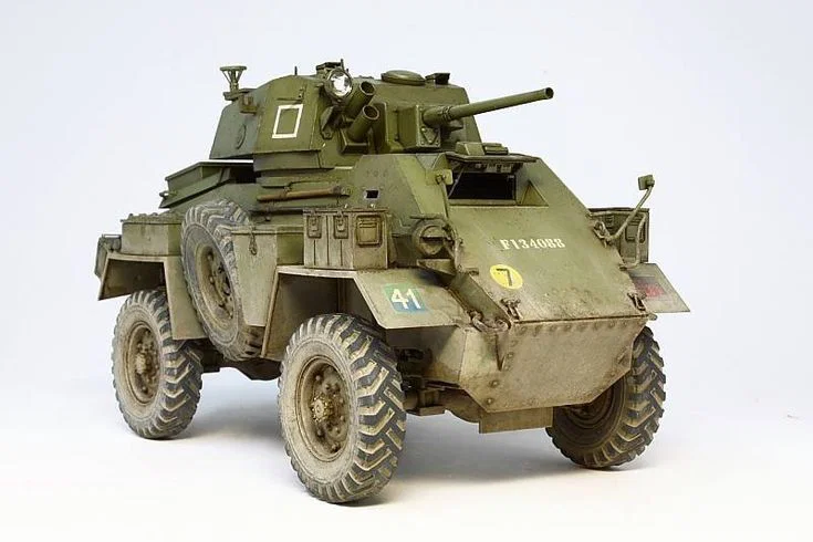 Mô hình in 3D xe bọc thép Humber (1941-1960s) chi tiết - Image 2