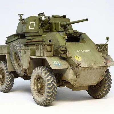Mô hình in 3D xe bọc thép Humber (1941-1960s) chi tiết