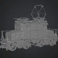 Mô hình đầu tàu Märklin Locomotive Baby Krocodile in 3D chi tiết - Thumbnail 1
