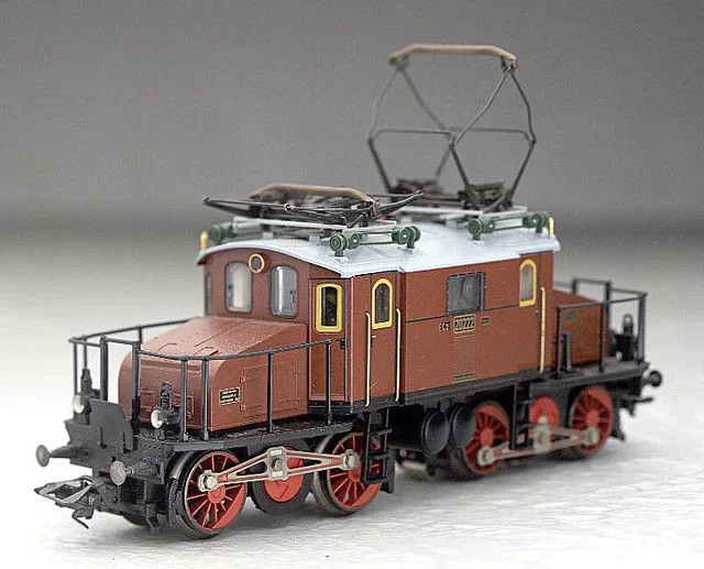 Mô hình đầu tàu Märklin Locomotive Baby Krocodile in 3D chi tiết - Image 2