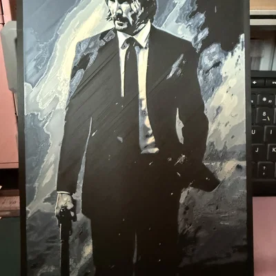 Hueforge John Wick