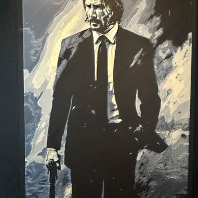 Hueforge John Wick