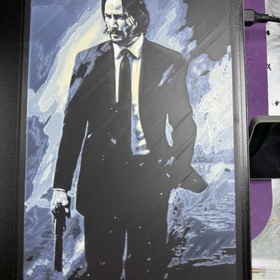 Hueforge John Wick