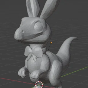 Mô hình trang trí Phục sinh Dryobunnysaurus