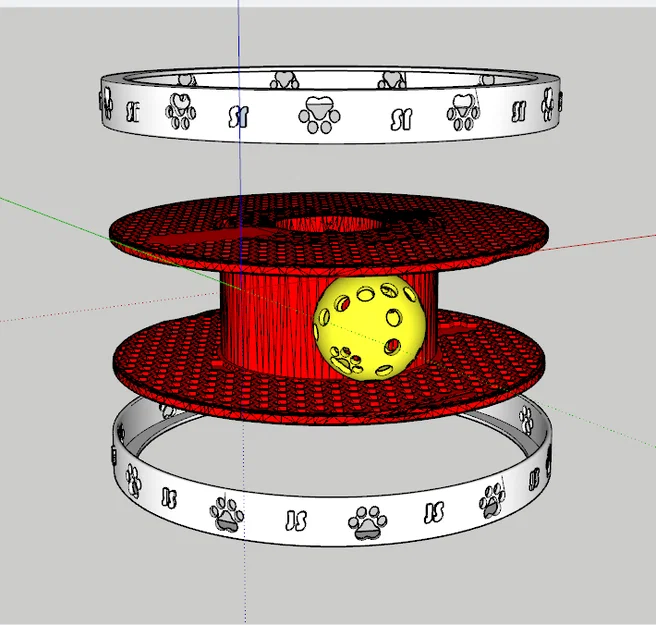 Đồ chơi thú cưng từ cuộn nhựa in 3D tái chế - Image 1