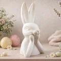 Tượng Thỏ Phục Sinh Tinh Tế – Độ Chi Tiết Cao - Thumbnail 1