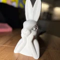 Tượng Thỏ Phục Sinh Tinh Tế – Độ Chi Tiết Cao - Thumbnail 3