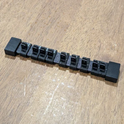 Thanh ray đựng đầu khẩu 1/4 inch