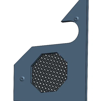 Lưới loa (Loud Speaker Grill) cho buồng lái A320 - Vị trí ghế cơ trưởng