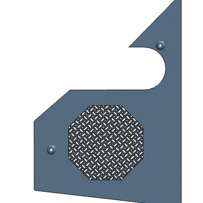 Lưới loa (Loud Speaker Grill) cho buồng lái A320 - Vị trí ghế cơ trưởng