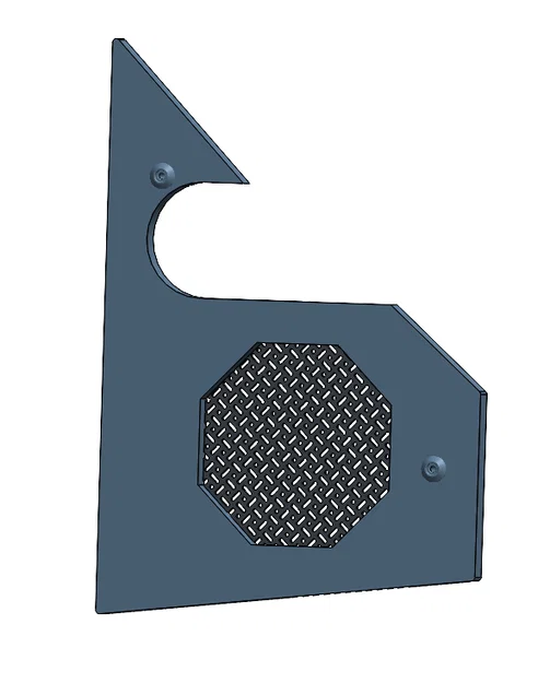 Mặt lưới loa A320 bên FO (A320 Loud Speaker Grill FO Side) - Image 1