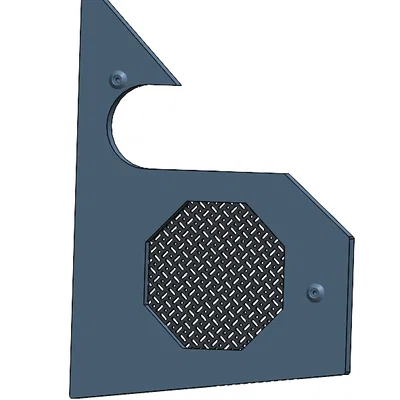 Mặt lưới loa A320 bên FO (A320 Loud Speaker Grill FO Side)