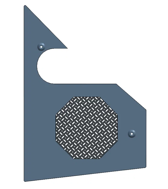 Mặt lưới loa A320 bên FO (A320 Loud Speaker Grill FO Side) - Image 2