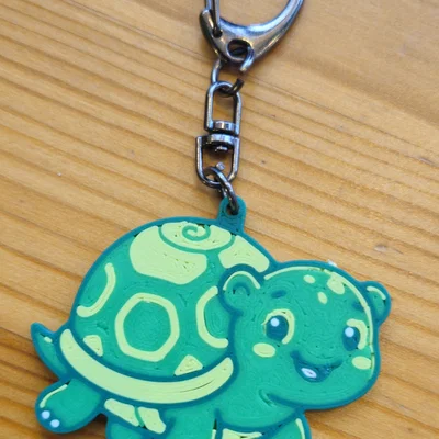 Móc khóa rùa siêu cưng