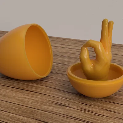 Mô hình quả trứng 'The Circle Game' - Món quà troll cực vui nhộn