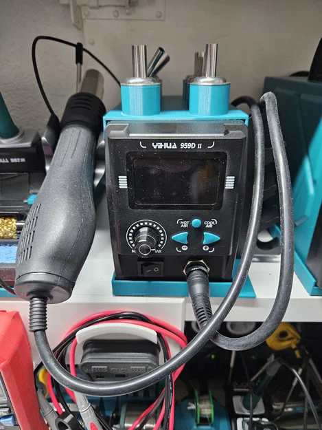 Bộ đế và nắp trên cho máy khò nhiệt YIHUA 959D-II - Image 1