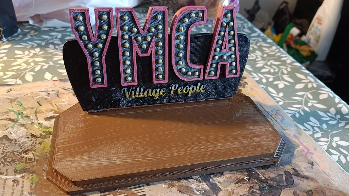 Sân khấu YMCA cho mô hình tí hon - Image 1