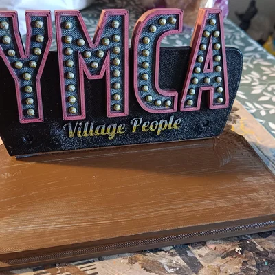Sân khấu YMCA cho mô hình tí hon