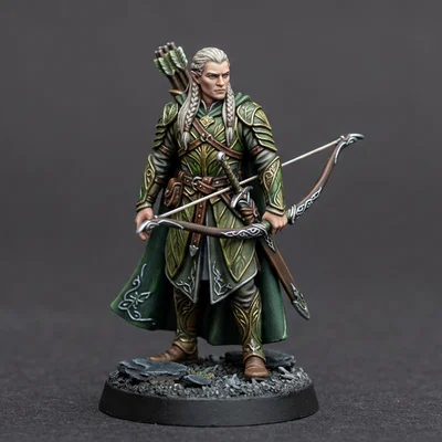 Hai chiến binh Galadhrim - Lothlórien, Chúa tể những chiếc nhẫn (LOTR) - Tiên tộc
