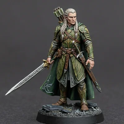 Hai chiến binh Galadhrim - Lothlórien, Chúa tể những chiếc nhẫn (LOTR) - Tiên tộc