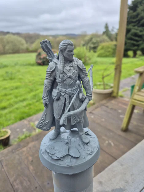 Hai chiến binh Galadhrim - Lothlórien, Chúa tể những chiếc nhẫn (LOTR) - Tiên tộc - Image 3