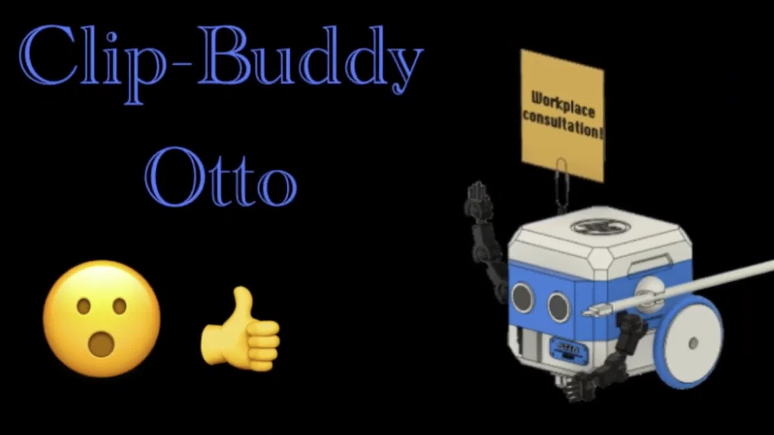Clip‑Buddy Otto | Robot Trợ Thủ Đáng Yêu Trên Bàn Làm Việc (Bản Remix của HP Otto) - Image 4