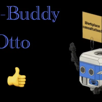 Clip‑Buddy Otto | Robot Trợ Thủ Đáng Yêu Trên Bàn Làm Việc (Bản Remix của HP Otto)