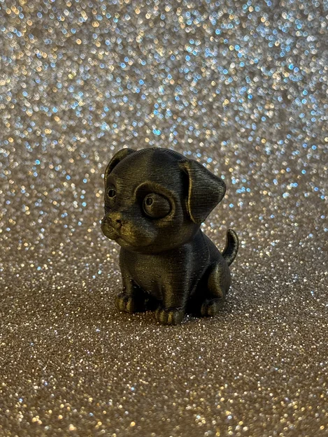 Mô hình chú cún con đáng yêu – In dễ dàng – Không cần support – Bản in 3D siêu cute - Image 3