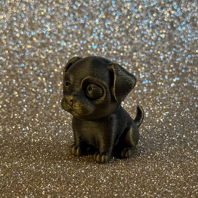 Mô hình chú cún con đáng yêu – In dễ dàng – Không cần support – Bản in 3D siêu cute