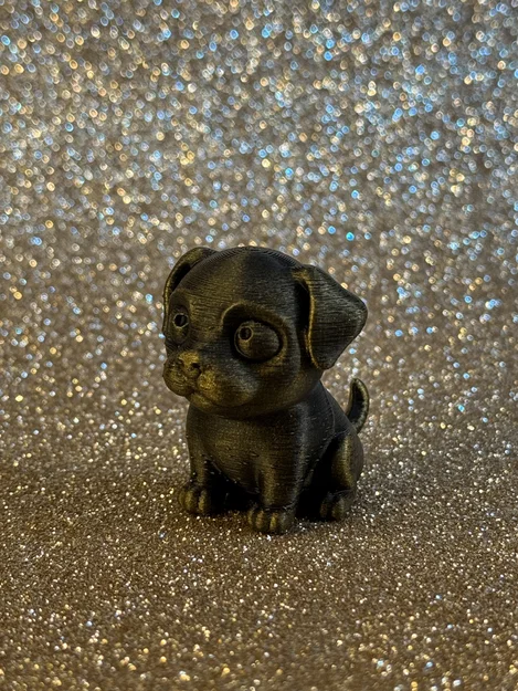 Mô hình chú cún con đáng yêu – In dễ dàng – Không cần support – Bản in 3D siêu cute - Image 4