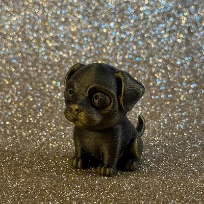 Mô hình chú cún con đáng yêu – In dễ dàng – Không cần support – Bản in 3D siêu cute
